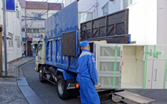 当社は一般廃棄物収集運搬会社と提携しております